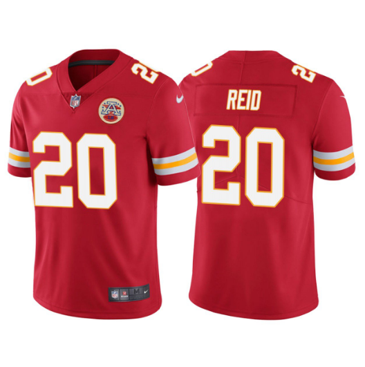 Men's Kansas City Chiefs #20 Justin Reid Vapor Untouchable Red Limited Stitched Football Jersey Men's Kansas City Chiefs #20 Justin Reid Vapor Untouchable Red Limited Stitched Football Jersey